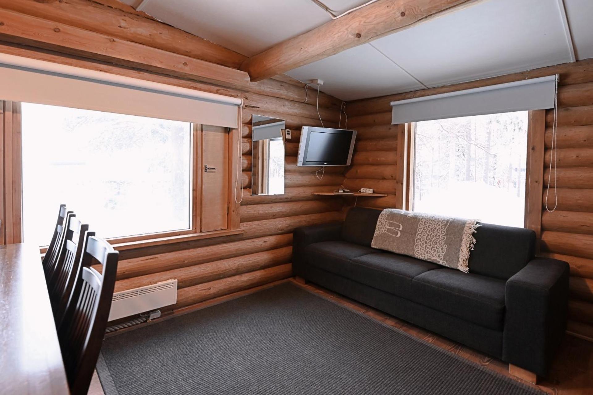 Classic Log Cabin Ski-In Ski-Out Levi Exteriör bild