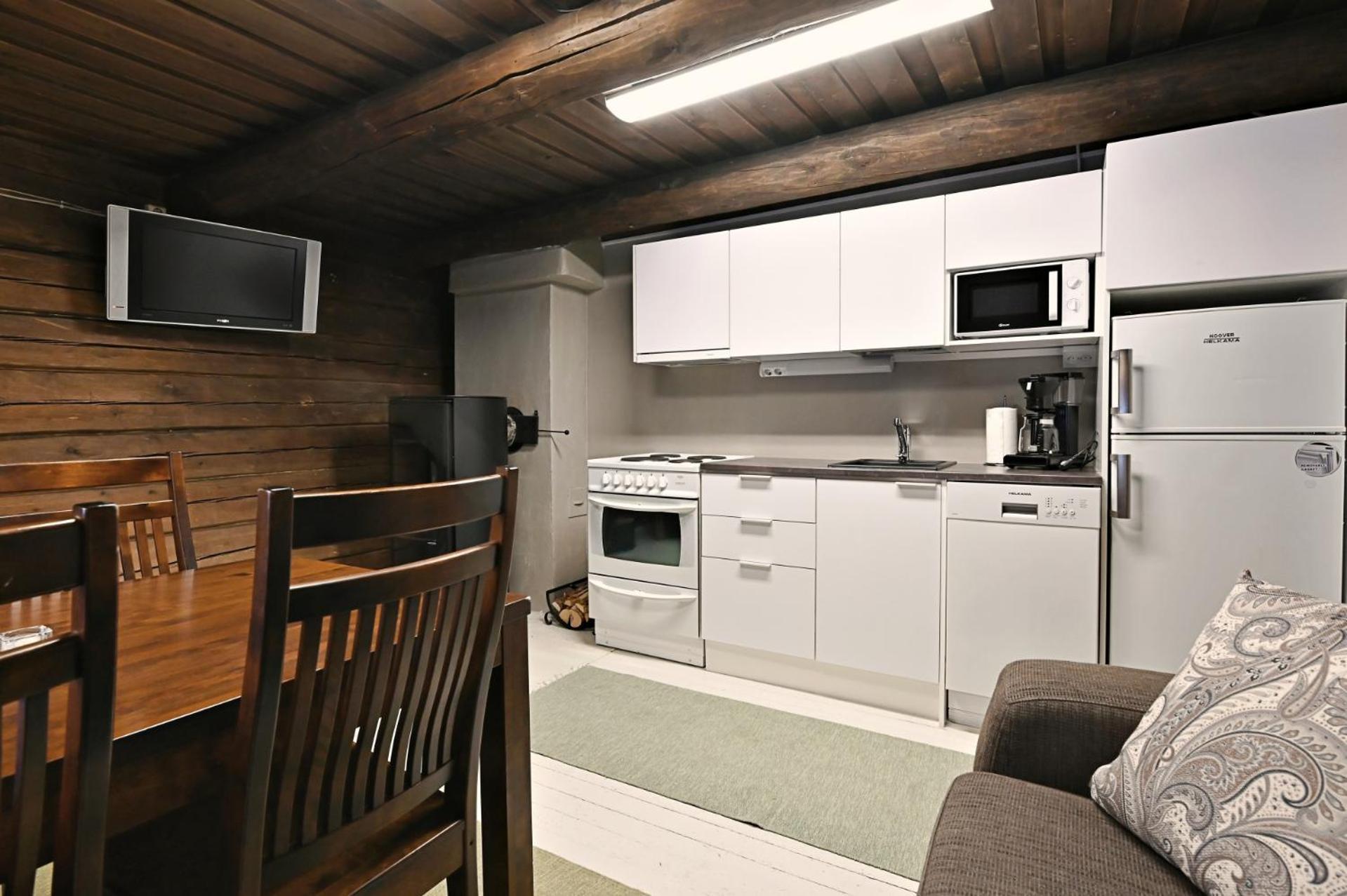 Classic Log Cabin Ski-In Ski-Out Levi Exteriör bild
