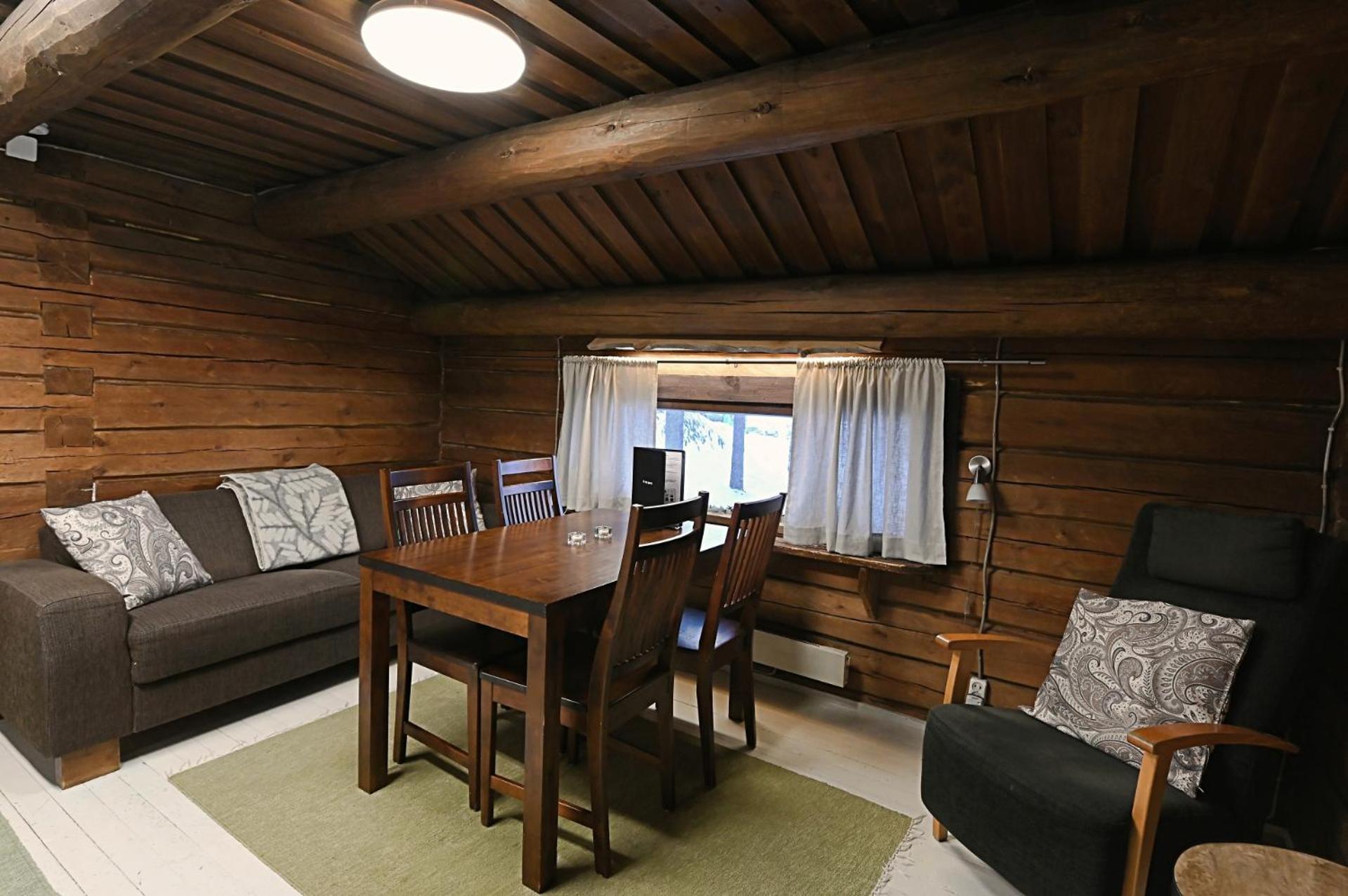 Classic Log Cabin Ski-In Ski-Out Levi Exteriör bild