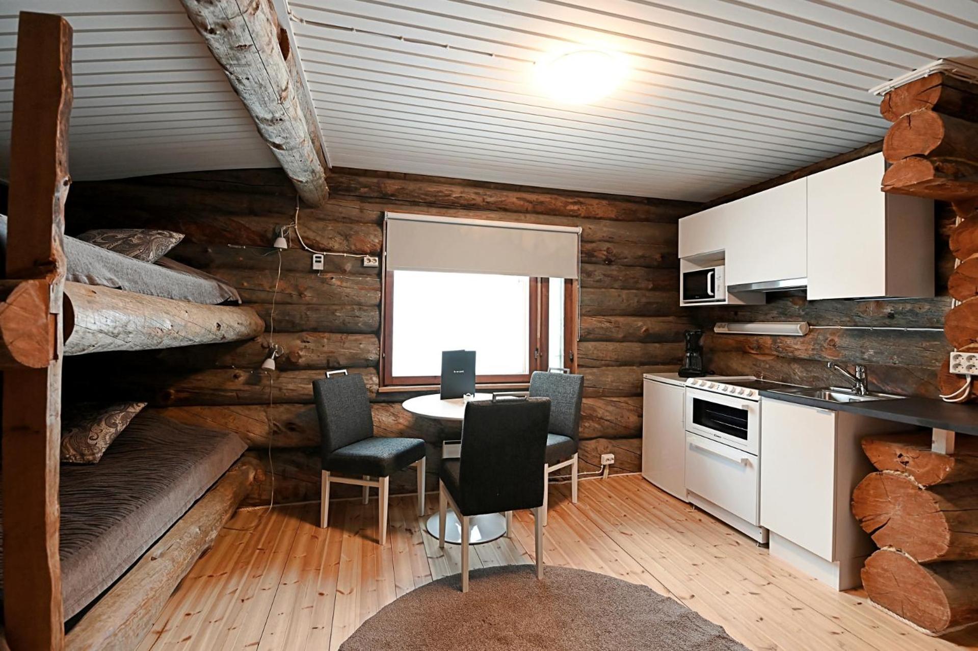 Classic Log Cabin Ski-In Ski-Out Levi Exteriör bild