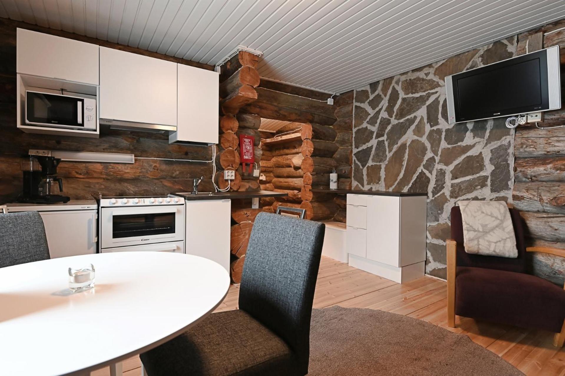 Classic Log Cabin Ski-In Ski-Out Levi Rum bild